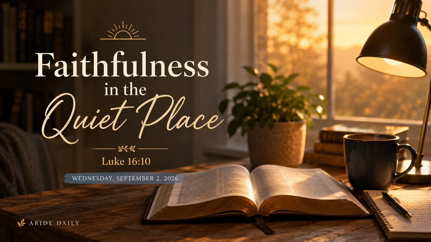Faithfulness in the Quiet Place