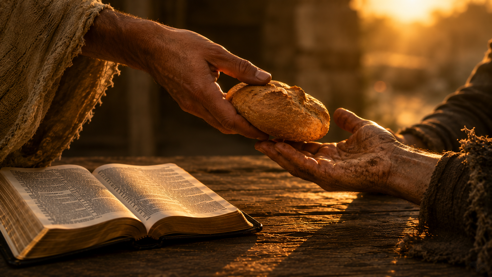 Be Compassionate When Poverty Is Unavoidable — Tuesday, June 23