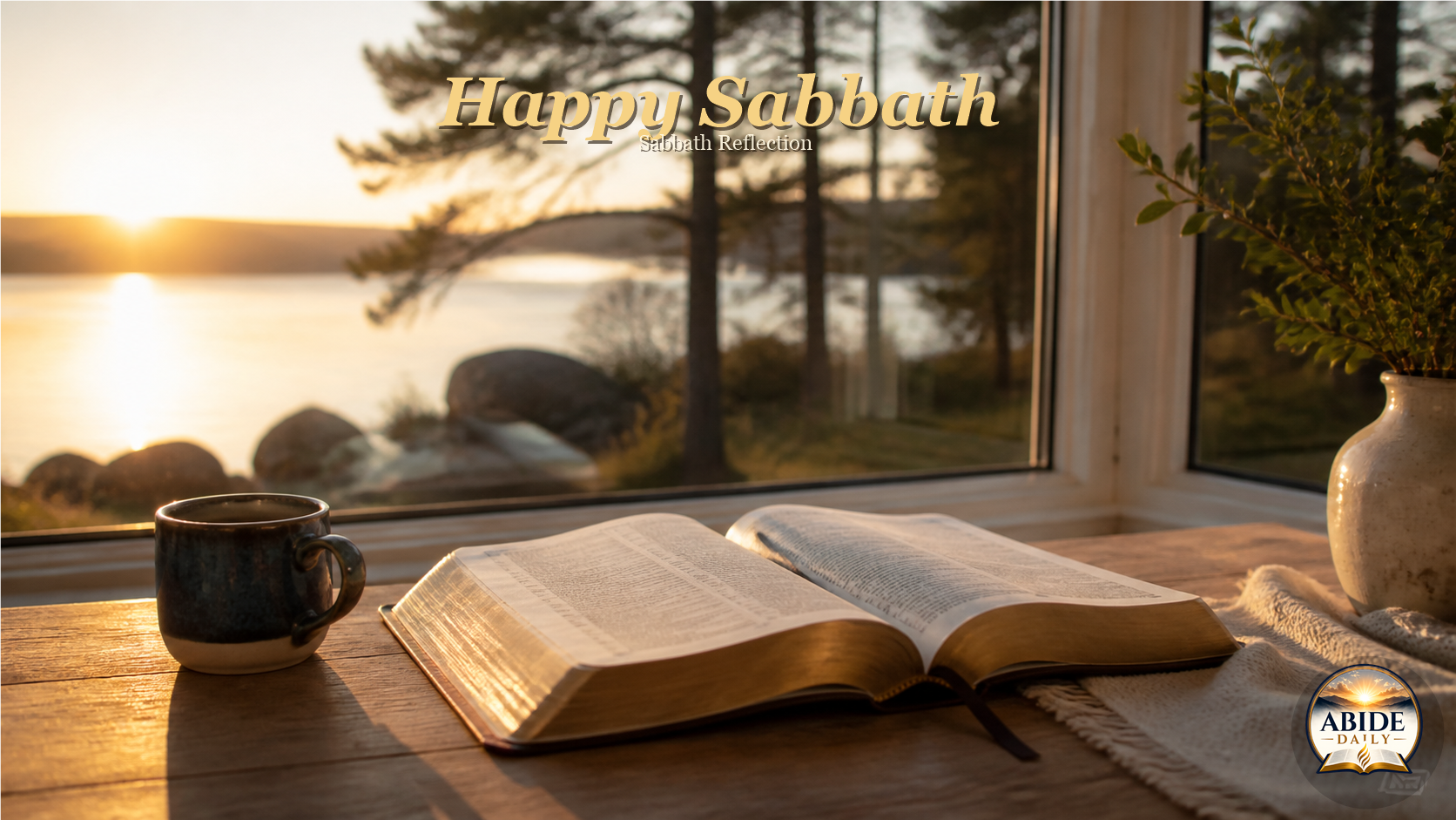 Sabbath Reflection: Letting God’s Word Shape Your Thoughts